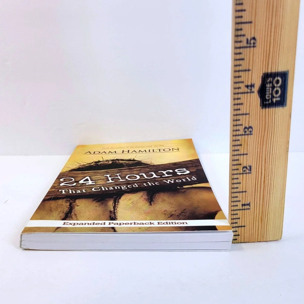 Adam Hamilton 24 Hours That Changed the World Expanded Paperback Book Religion